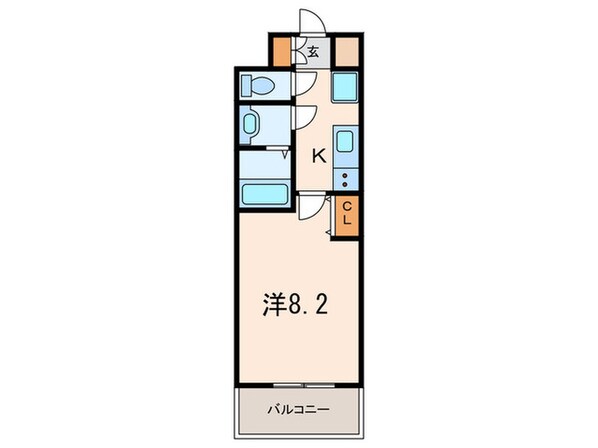 パークフラッツ尼崎の物件間取画像